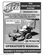 Peco 43621206 Operator's Manual