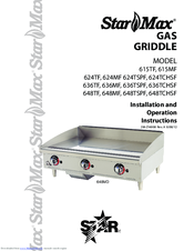 StarMax 624TSPF Installation And Operation Instructions Manual