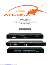 Atlona AT-HD-V42M User Manual