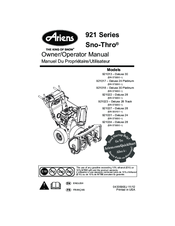 Ariens 921022 Deluxe 28 Manuals Manualslib