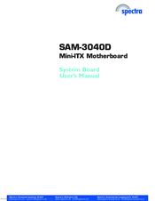 Spectra SAM-3040D User Manual