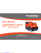 PowerBoss C90 Gasoline User Manual