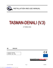 Macchiavalley Tasman-Denali Installation And Use Manual
