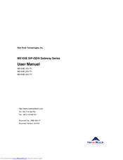 New Rock Technologies MX100E Series User Manual