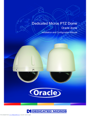 Oracle Dedicated Micros PTZ Installation And Configuration Manual