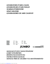 BIEMMEDUE Jumbo T/C Instruction Manual