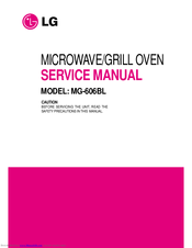 LG MG-606BL Service Manual