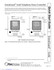 entraguard Gold Quick Start Manual