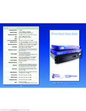 St Bernard iPrism Quick Setup Manual