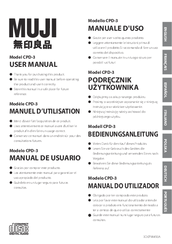 Muji CPD-3 User Manual