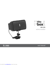 thomann the box pro MA 205 User Manual