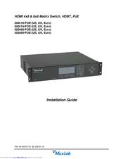 MuxLab 500468-POE Installation Manual