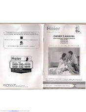 Haier XPB62-0613CG Owner's Manual
