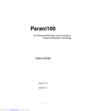 Sena Parani100 User Manual