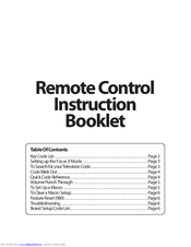 ADB FOCUS 3-MODE Instruction Booklet