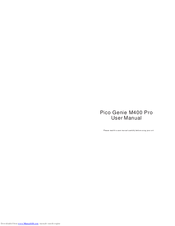 PICO GENIE M400 PRO User Manual