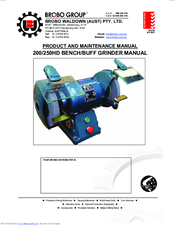 Brobo 200HD Product And Maintenance Manual
