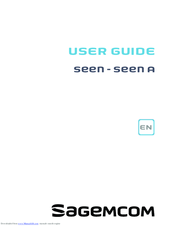 SAGEMCOM Seen A User Manual