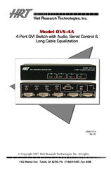 HRT DVS-4A Instruction Manual
