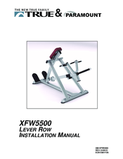 True Fitness XFW5000 Installation Manual