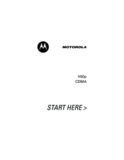 Motorola V60p User Manual