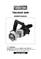 Ironton 46682 Owner's Manual