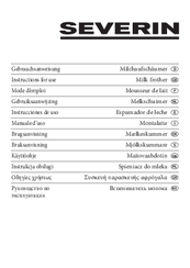 SEVERIN SM 9686 Instructions For Use Manual