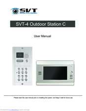 SVT Innovations SVT-4 Outdoor Station C User Manual
