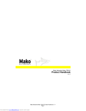 Mako 7550-E Product Handbook