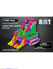 Laser Pegs Front End Loader RN 2170B Manual