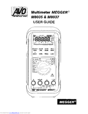 Megger M8035 User Manual