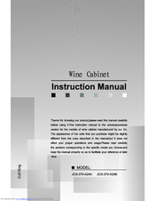 Omcan JCS-370-A24B Instruction Manual