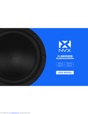 NVX XQW122 User Manual