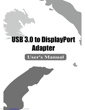 Ableconn USB3DP00B User Manual