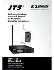 JTS SIEM-101 Instruction Manual
