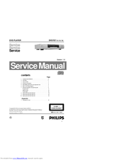 Philips DVD707 Service Manual