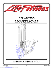 LifeFitness FIT SERIES Assembly Instructions Manual