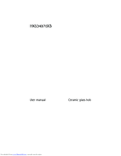 AEG HK634070XB User Manual