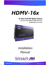 Smart-M HDMV-16x Installation Manual