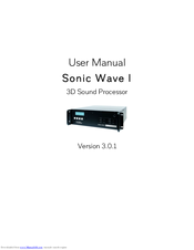 Sonic Wave I User Manual