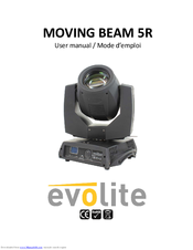 Evolite MOVING BEAM 5R User Manual