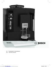 Bosch TES55236 Instruction Manual