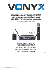 Vonyx WM512C Instruction Manual