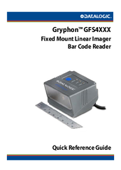 Datalogic Gryphon GFS4 series Quick Reference Manual