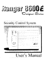 Ranger 8600E User Manual