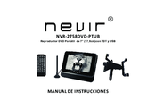 Nevir NVR-2758DVD-PTUB Instruction Manual