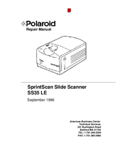 Polaroid SS35 LE Repair Manual