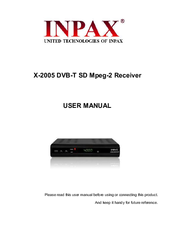 Inpax X-2005 User Manual