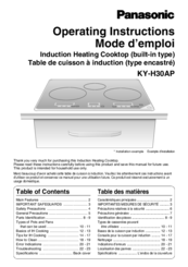 Panasonic KY-H30AP Operating Instructions Manual