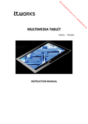 IT-WORKS TM1006 Instruction Manual